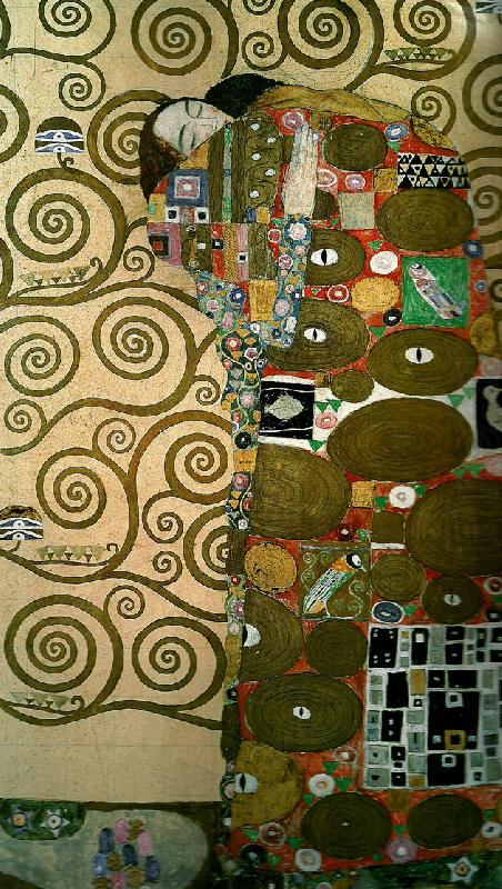 Gustav Klimt kartong for frisen i stoclet-palatset china oil painting image